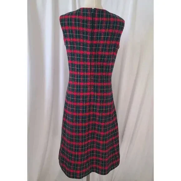 red and green sweater dress Hunter Green Sleeveless Sweater Mini Dress - All Dresses main image 1